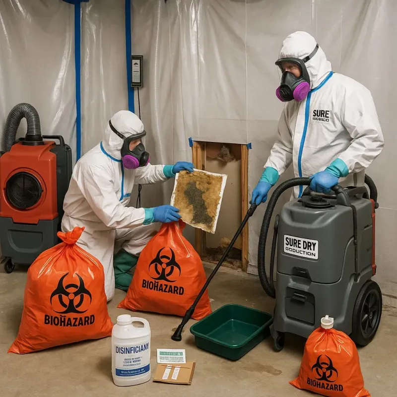 Contaminated Water Handling Protocols process in Adair County, OK