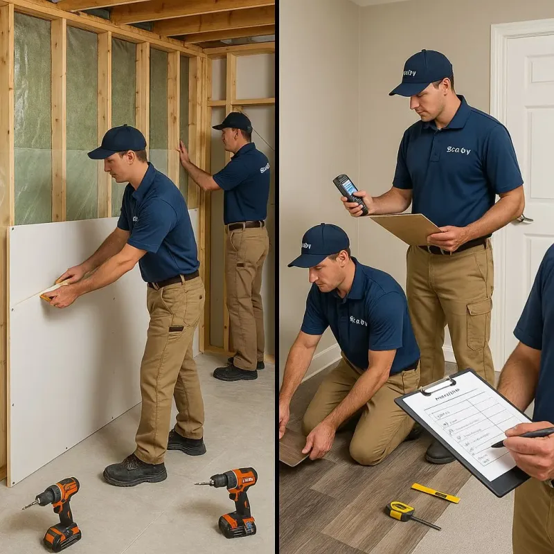 Repairs and Reconstruction process in Adair County, OK